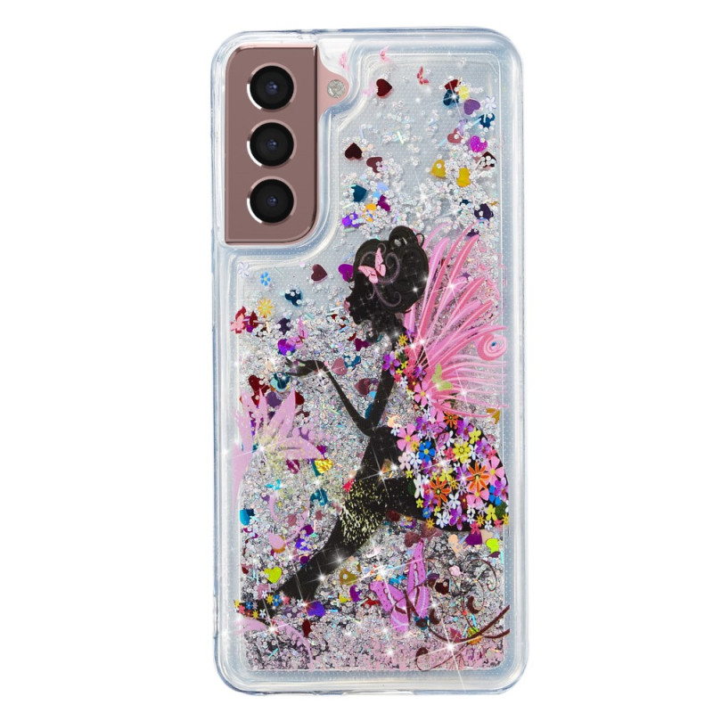 Samsung Galaxy S24 Plus 5G tyttö nestemäinen
mäinen glitter suojakuori

