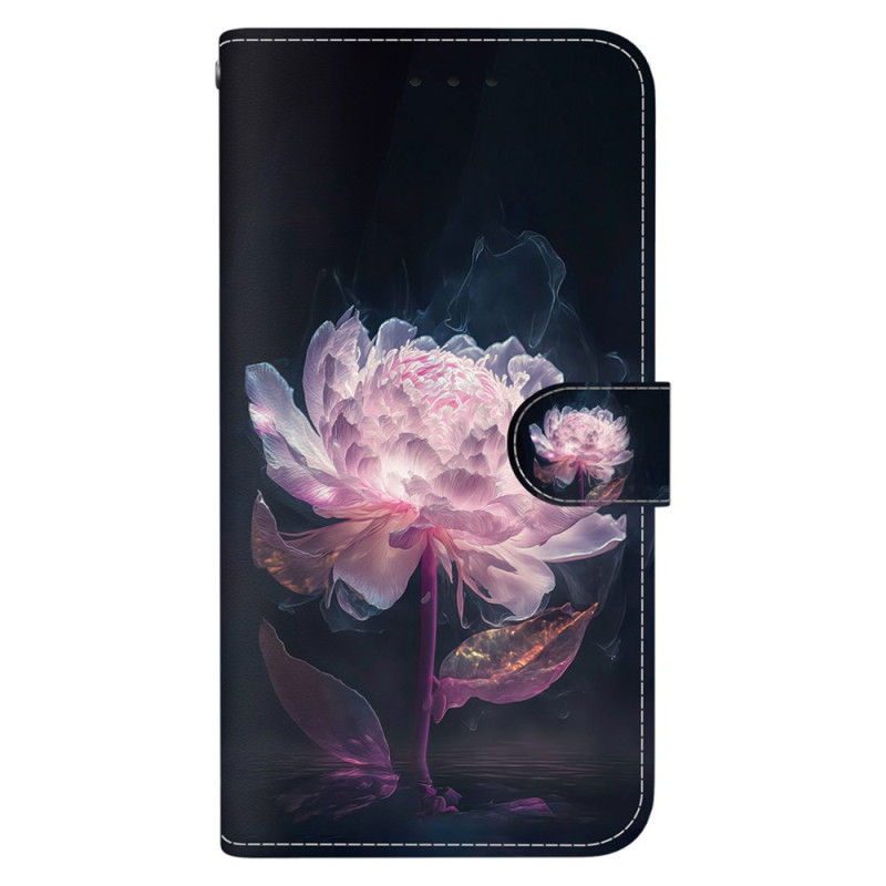 Samsung Galaxy S24 Ultra 5G Purple Peony kantolenkki
 suojakotelo
