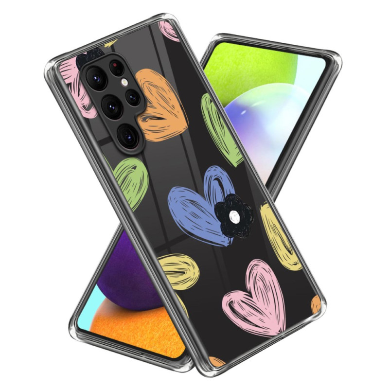 Samsung Galaxy S24 Ultra 5G Suojakuori
 Värillisja
 sydämja
