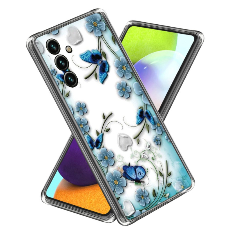 Samsung Galaxy A25 5G Suojakuori
 Perhosja
 ja kukat
