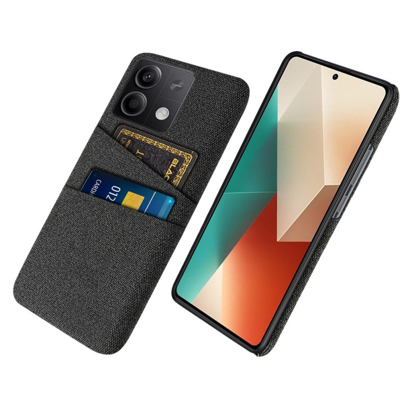 Xiaomi Redmi Note 13 5G Suojakuori
 Kangas Double Card Suojakuori
