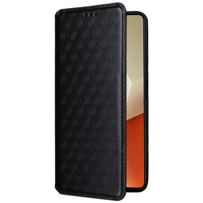 Flip Cover Xiaomi Redmi Note 13 Pro 5G / Poco X6 3D-kuutiot