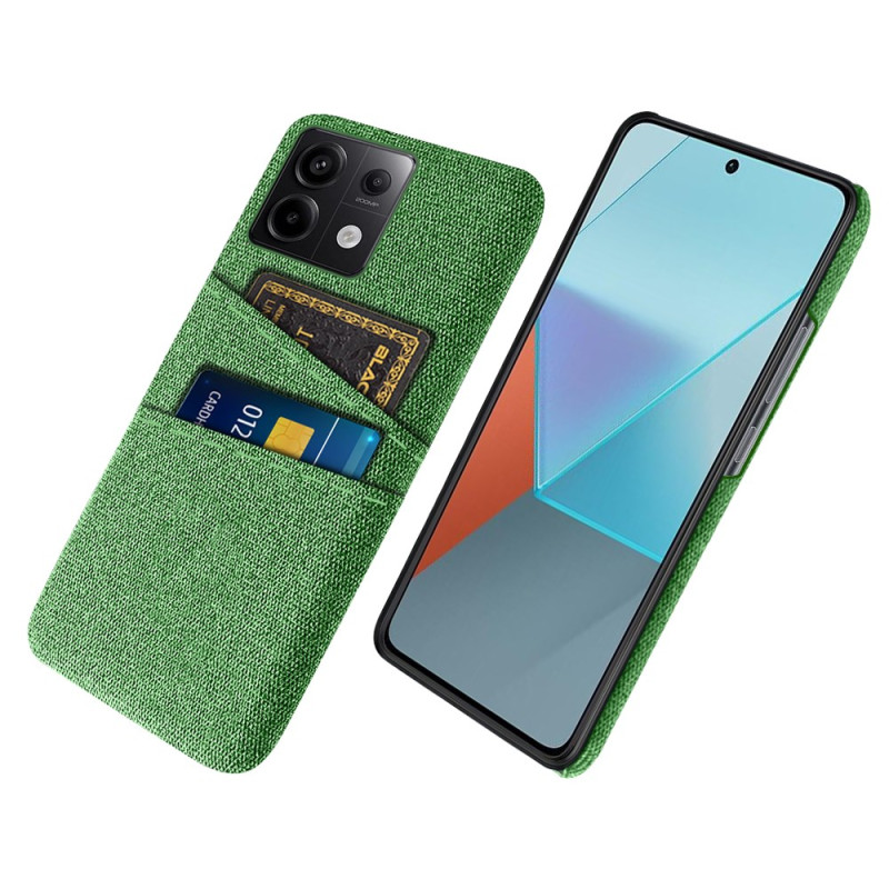 Xiaomi Redmi Note 13 Pro 5G / Poco X6 5G Suojakuori
 Kangas Double Card Suojakuori
