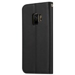 Flip Cover Samsung Galaxy S9 keinonahkainen korttikotelo