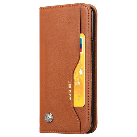 Flip Cover Samsung Galaxy S9 keinonahkainen korttikotelo