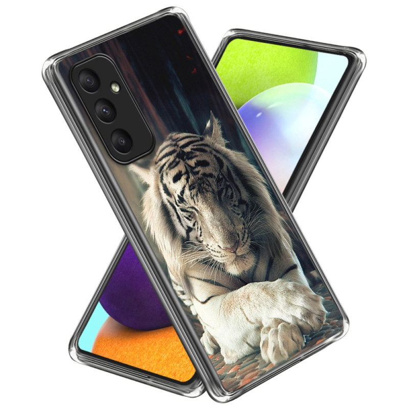 Samsung Galaxy A05s Tiger White Suojakuori
