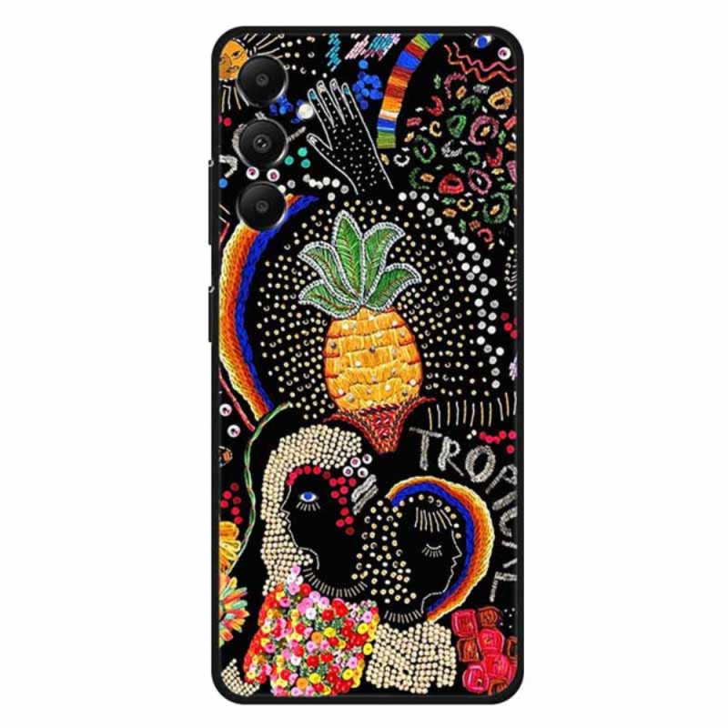 Samsung Galaxy A05s ananas kukka suojakuori
