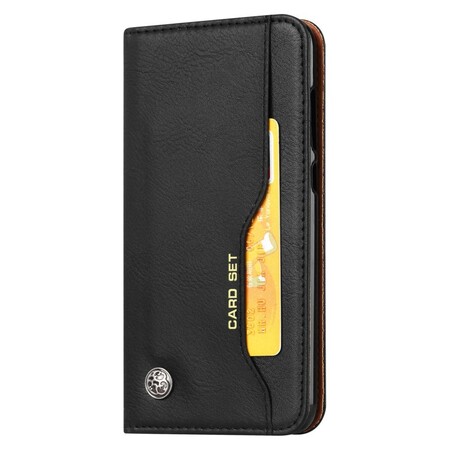 Flip Cover Huawei Honor 9 Lite keinonahkainen kortti asia