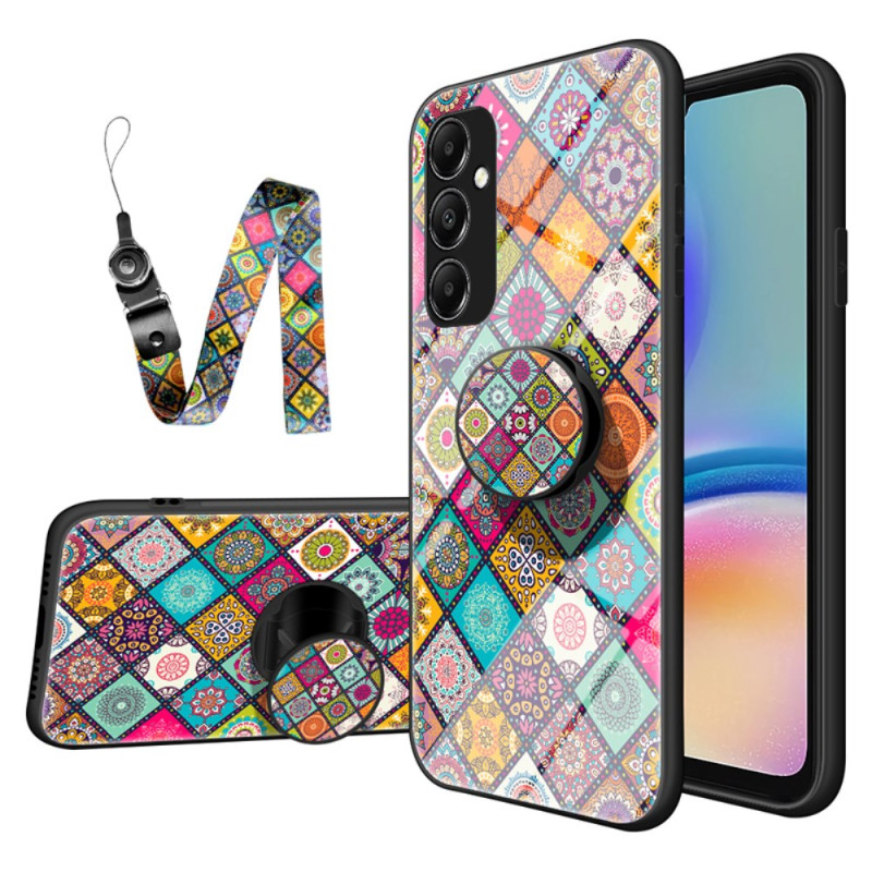 Samsung Galaxy A05s Suojakuori
 Patchwork tuki ja kantolenkki
