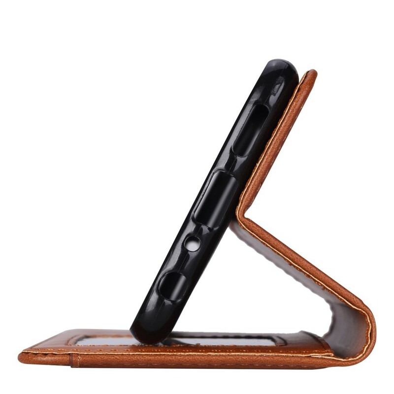 Flip Cover Huawei P Smart keinonahkainen korttikotelo