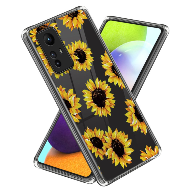 Xiaomi Redmi Note 12S auringonkukka Suojakuori
