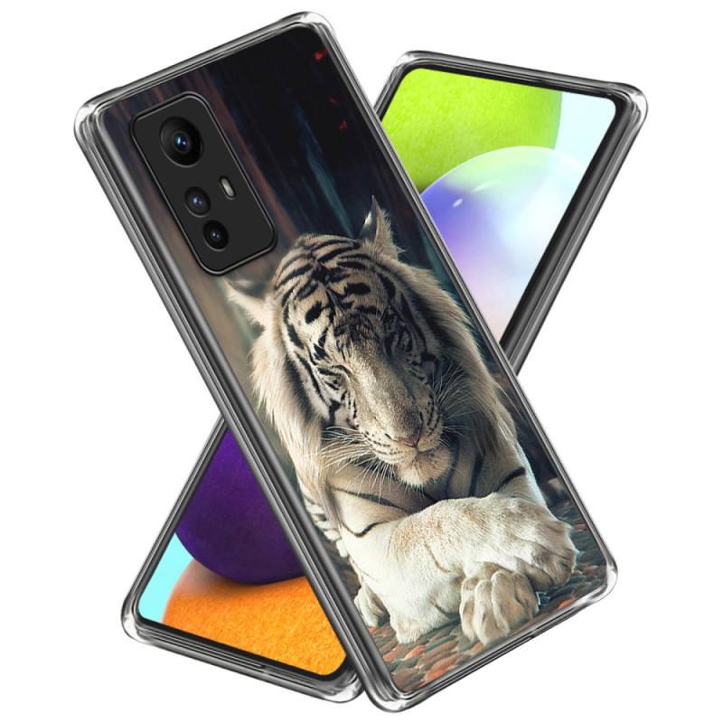 Xiaomi Redmi Note 12S Tiger Valkoinen Suojakuori
