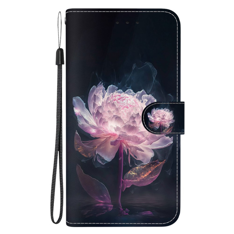 Xiaomi Redmi Note 12S Purple Peony kantolenkki
 suojakotelo
