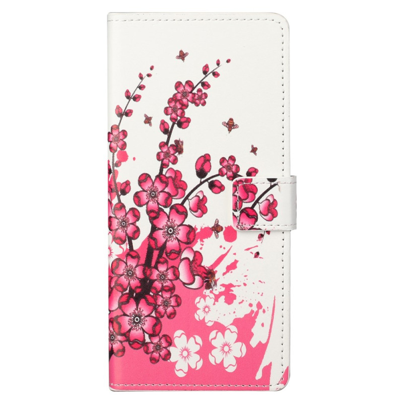 Xiaomi Redmi Note 12S vaaleanpunainen Plum Blossom suojakuori
