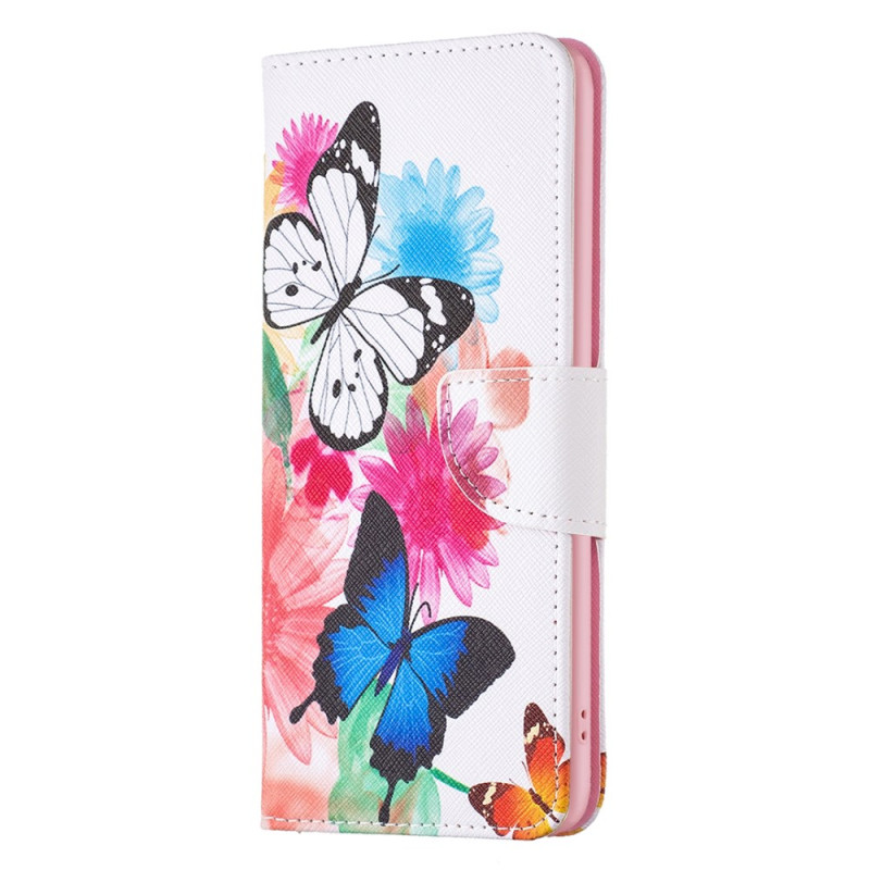 Xiaomi Redmi Note 13 5G Suojakuori
 Kaksi akvarelli perhosia