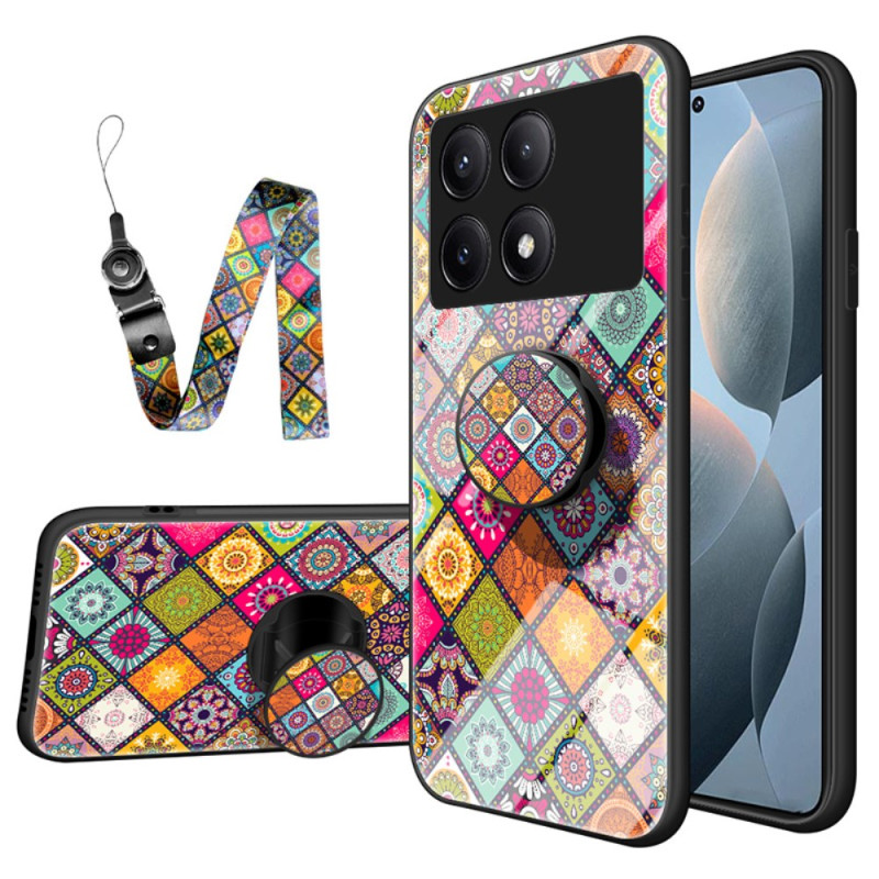 Poco X6 Pro 5G Suojakuori
 Patchwork tuki ja kantolenkki
