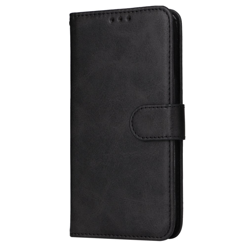 Kansi Poco X6 Pro 5G Faux Leather Plain ja kantolenkki
