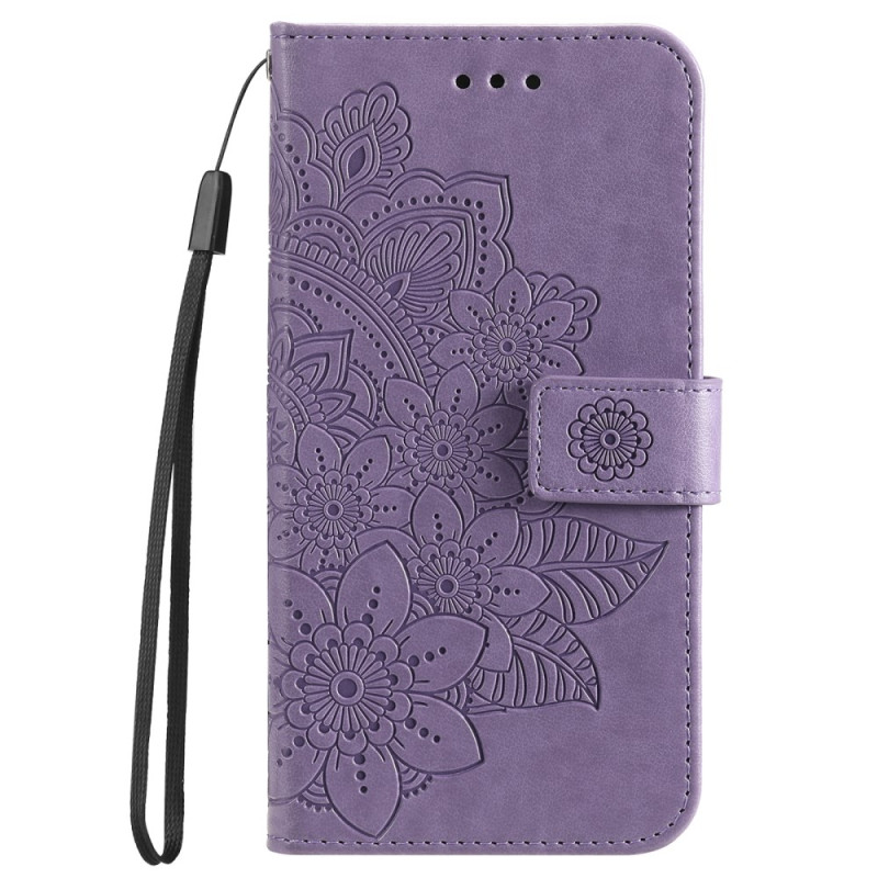 Housse Xiaomi 14 Pro Motif Floral à Lanière