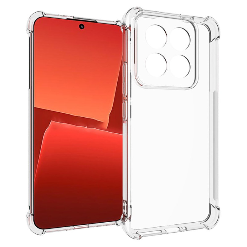Xiaomi 14 Pro läpinäkyvä liukumaton suojakuori
