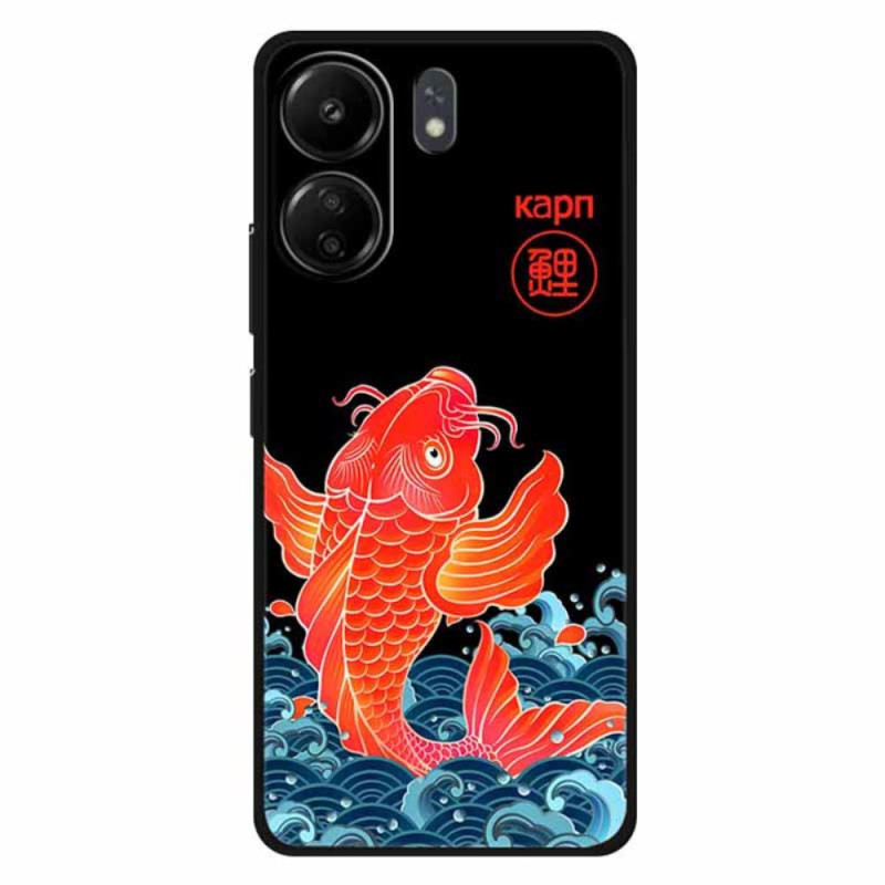 Xiaomi Redmi 13C / Poco C65 Carp Kultainen suojakuori
