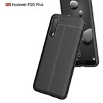 Huawei P20 Pro Nahkakotelo Litchi kaksinkertainen linja