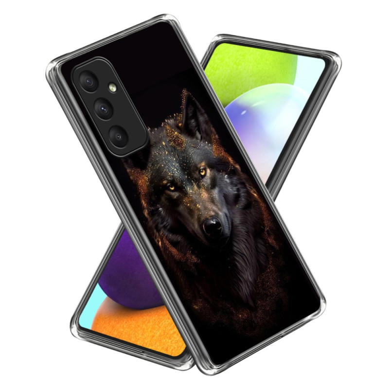 Samsung Galaxy A55 5G Night Wolf Suojakuori
