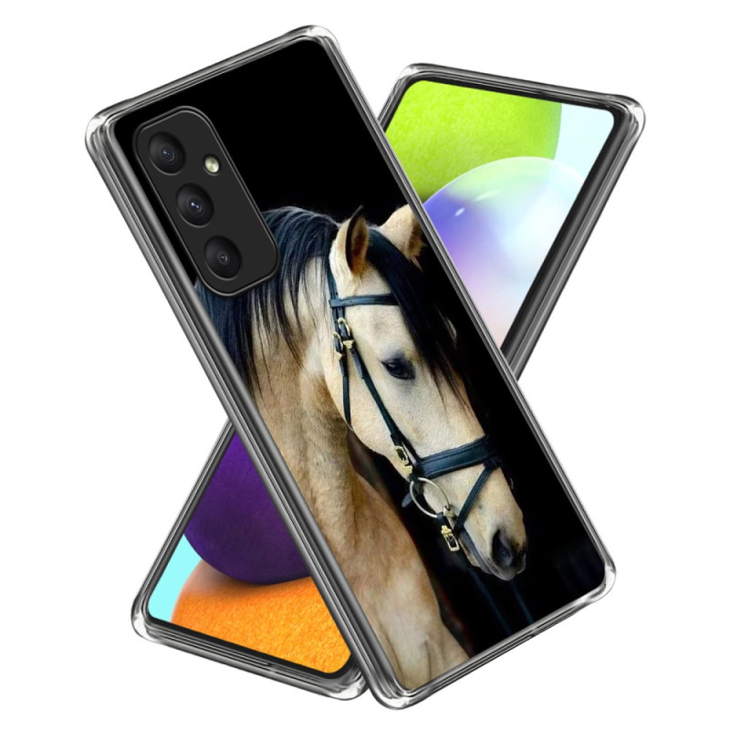 Samsung Galaxy A55 5G White Horse Suojakuori
