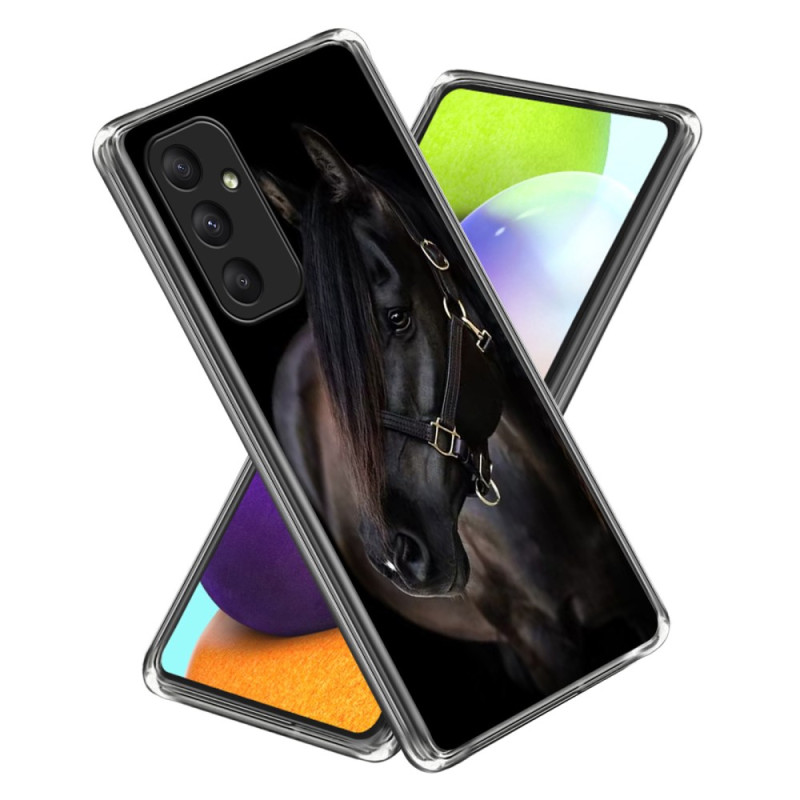 Samsung Galaxy A55 5G Prince Horse Suojakuori
 Musta