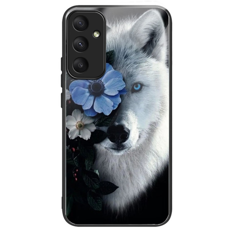 Samsung Galaxy A55 5G panssarilasi
suojus Wolf kukkakuvioitu (susi-kukka)