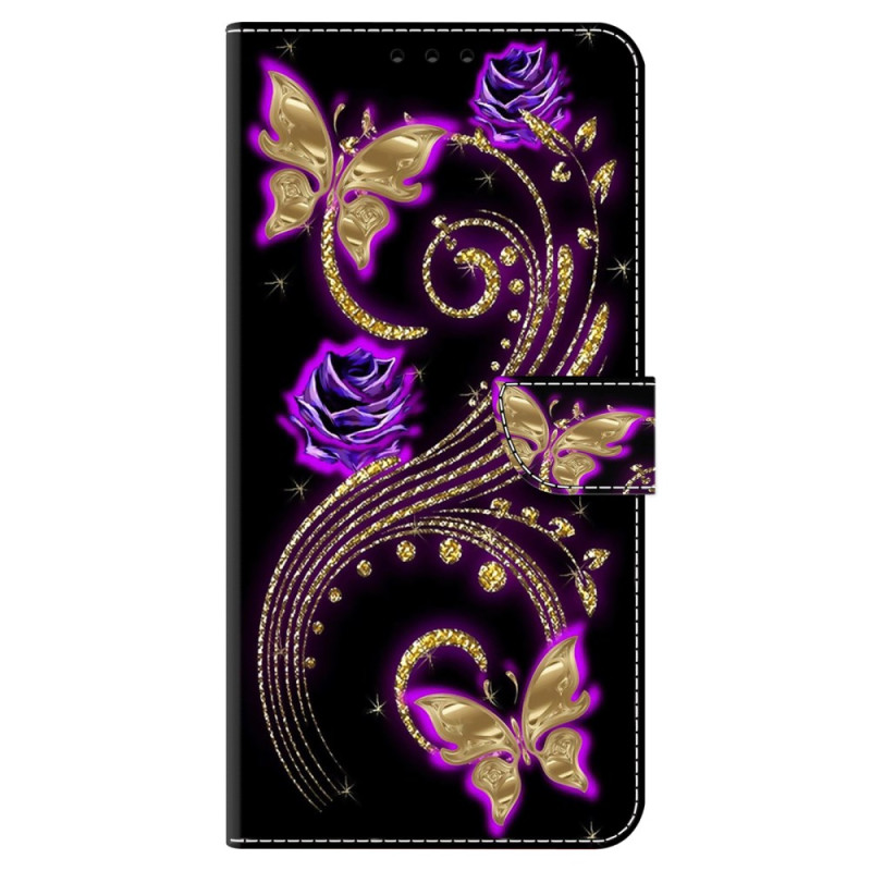 Samsung Galaxy A15 Suojakuori
 violja
ti kukkia ja perhosia
