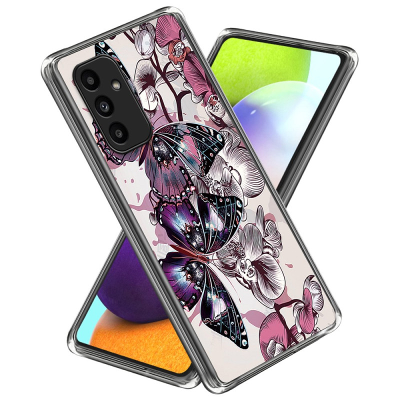 Samsung Galaxy A15 5G / A15 violja
ti perhosja
 Suojakuori
