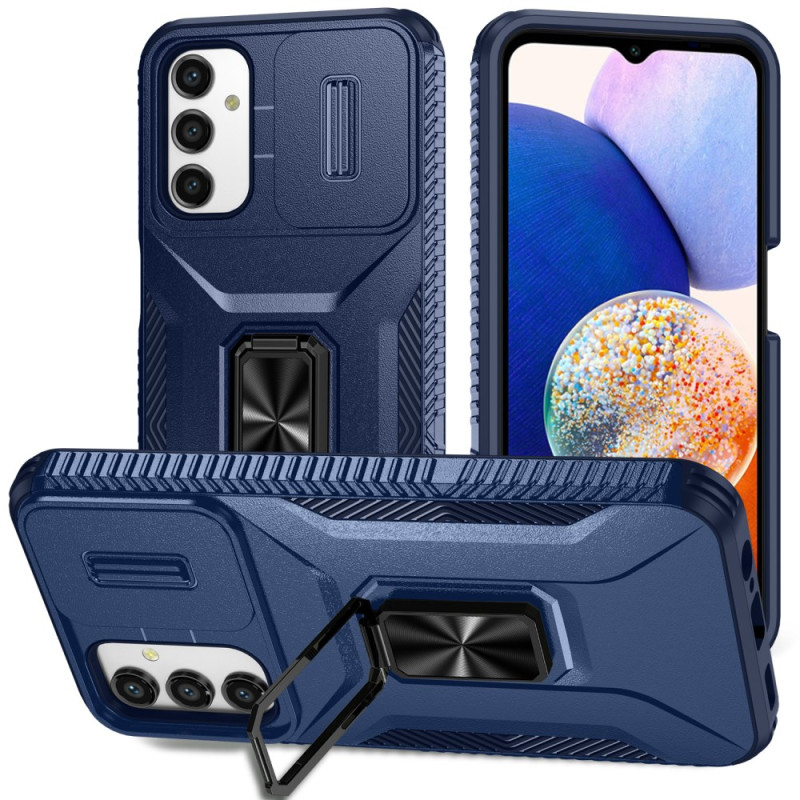 Coque Samsung Galaxy A15 5G / A15 Double Couche Antichoc et Protecteur Objectif Coulissant