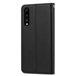 Flip Cover Huawei P20 keinonahkainen korttikotelo