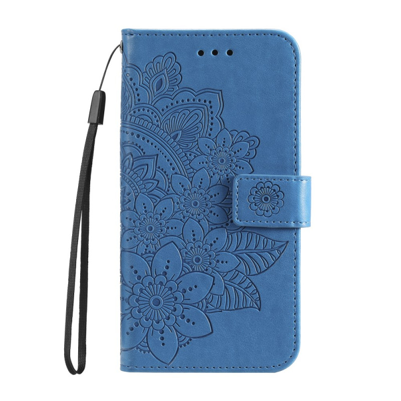 Samsung Galaxy A35 5G Kukka Mandala kantolenkki
 suojakuori
