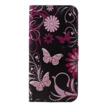 Huawei P20 Lite Case Perhoset ja kukat Huawei P20 Lite Case Perhoset ja kukat