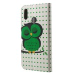 Huawei P20 Lite Case Sleeping Owl