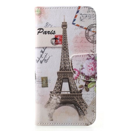 Huawei P20 Pro Retro Eiffel-tornin kotelo