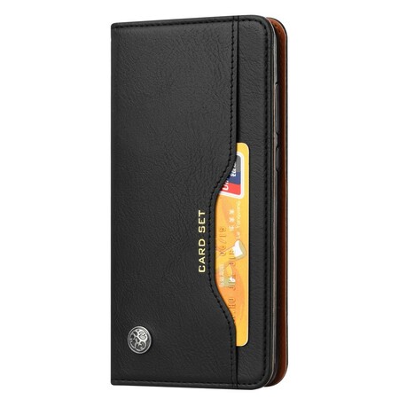 Flip Cover Huawei P20 Pro keinonahkainen korttikotelo
