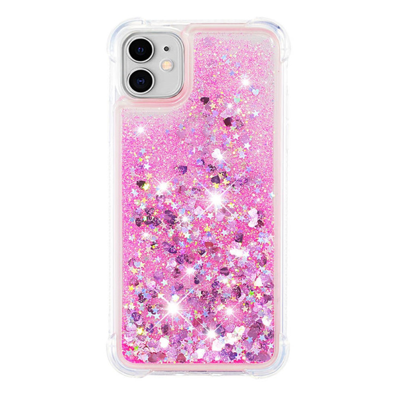 Coque iPhone 11 6.1 pouces Paillettes Coins Renforcés