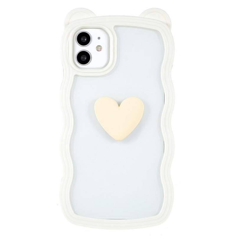 iPhone 11 koristeellinen sydän suojakuori
