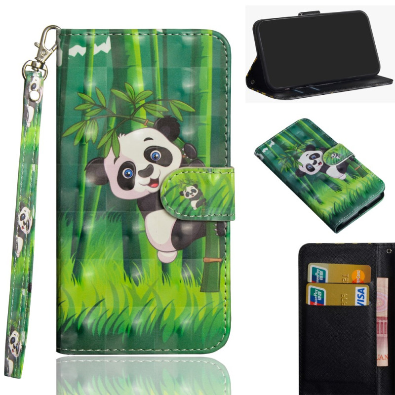 Suojakuori
 iPhone 11 Panda Bambu, jossa on kiinnityslenkki