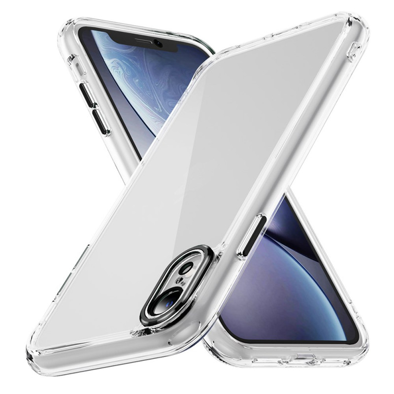 iPhone XR akryyli ja silikoni suojakuori
