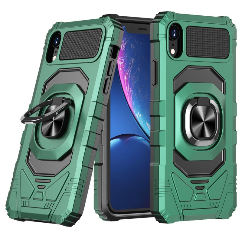 Mja
allivaikutteinen iPhone XR -suojakuori
 tukirenkaalla