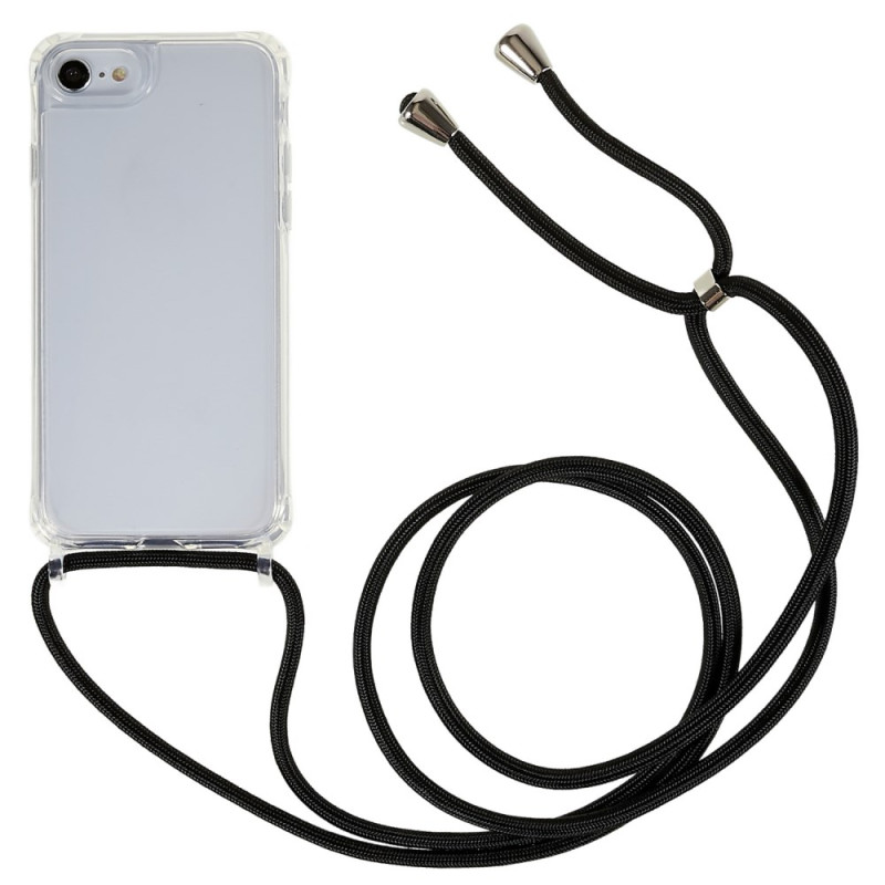 Kiristysnauha suojakuori
 iPhone SE 3 / SE 2 / 8 / 7 läpinäkyvä Fancy kantonauha
