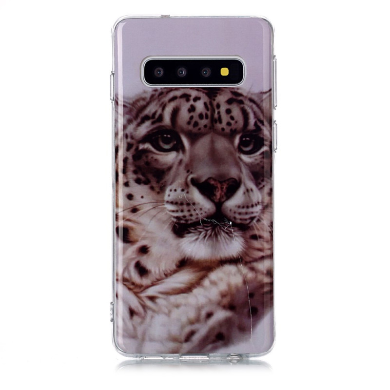 Samsung Galaxy S10 Leopardisuojakuori
