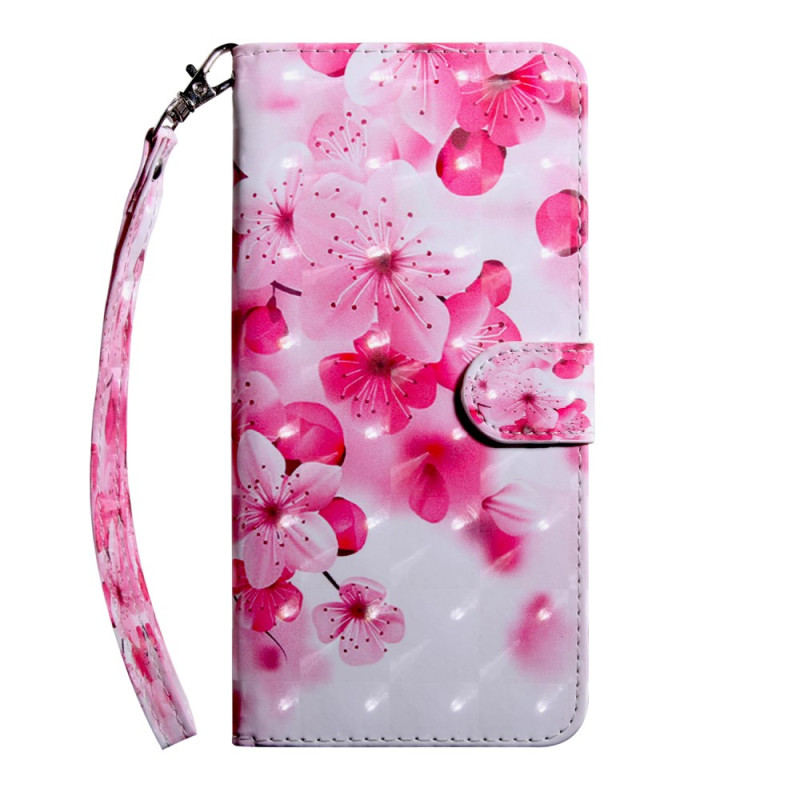 Samsung Galaxy S10 Persikka Blossom kantolenkki
 suojakotelo
