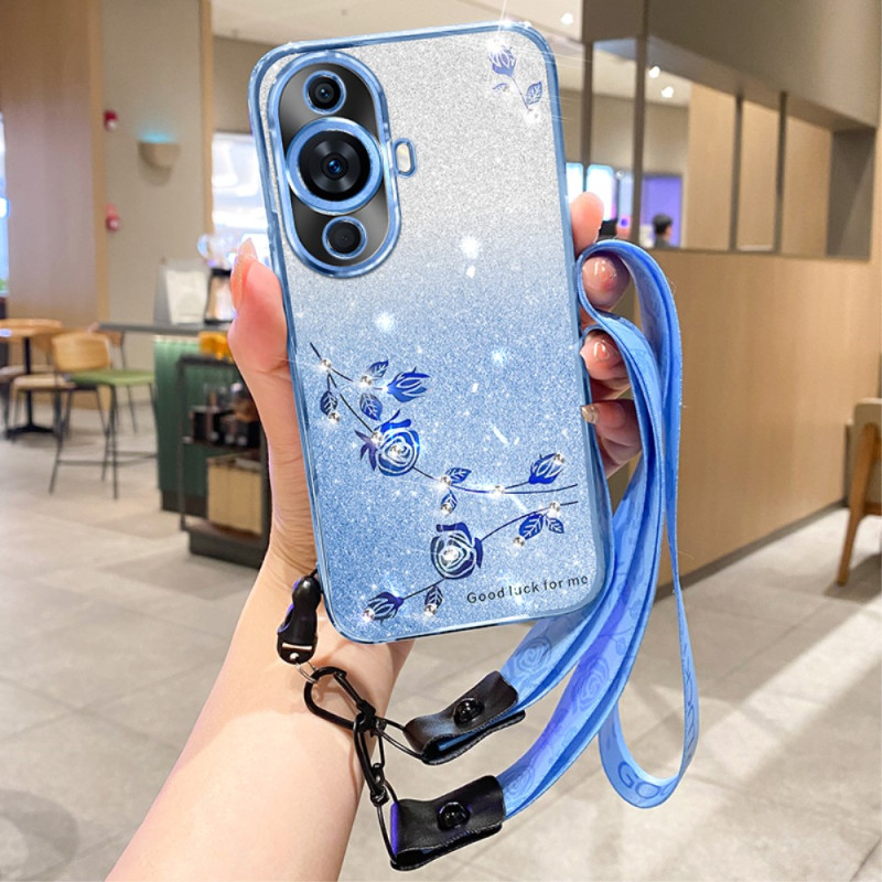 Huawei Nova 11 Pro Paljetti
 Strass Suojakuori
 kantolenkki
lla