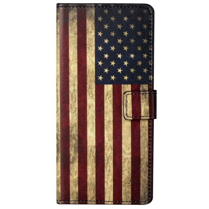 Xiaomi Redmi Note 13 Pro 5G / Poco X6 5G Suojakuori
 Vintage Amerikan lippu