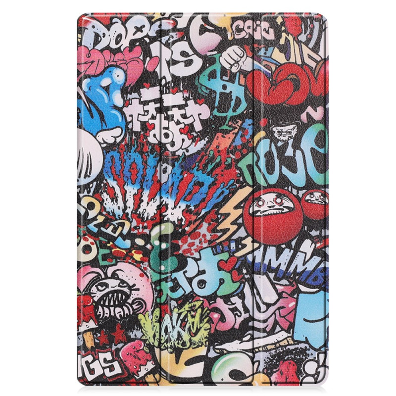 Smart Suojakuori
 Samsung Galaxy Tab S9 Plus Graffiti-kuvio Samsung Galaxy Tab S9 Plus Graffiti-kuvio