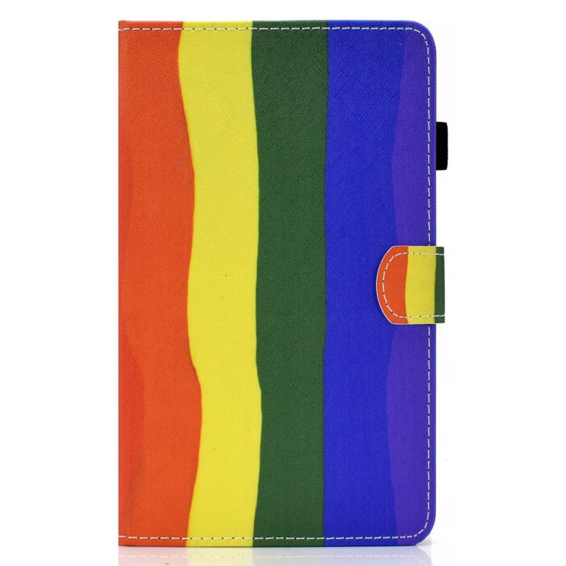 Samsung Galaxy Tab A11 / A9 sateenkaarikotelo